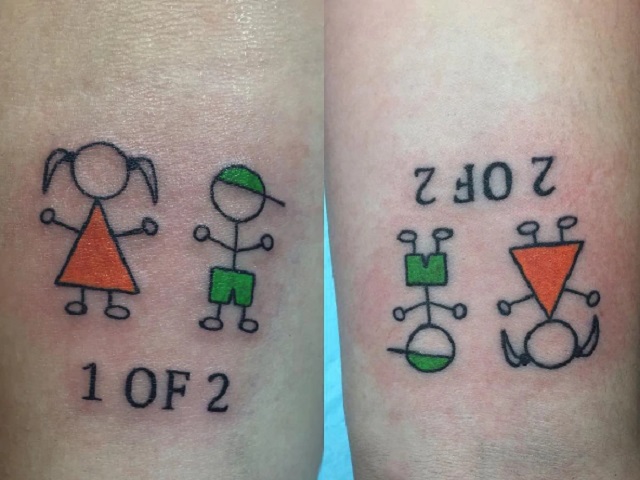 tatuaggi tra fratelli
