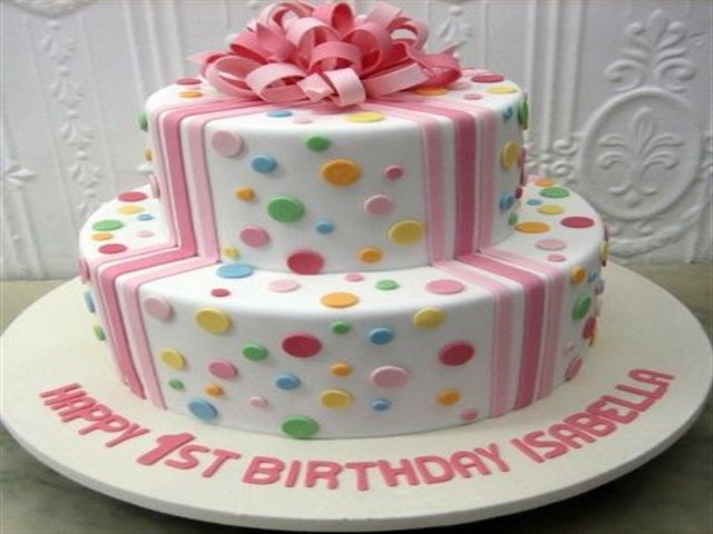 Immagini torte primo compleanno bimba