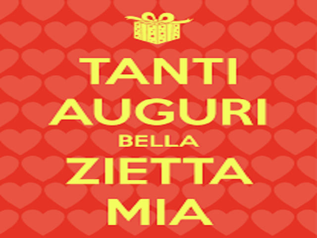 Keep calm and... Buon compleanno zia
