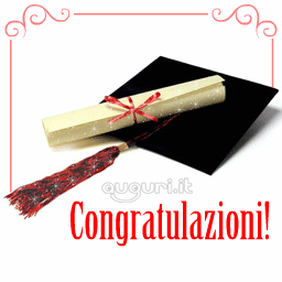 congratulazioni laurea