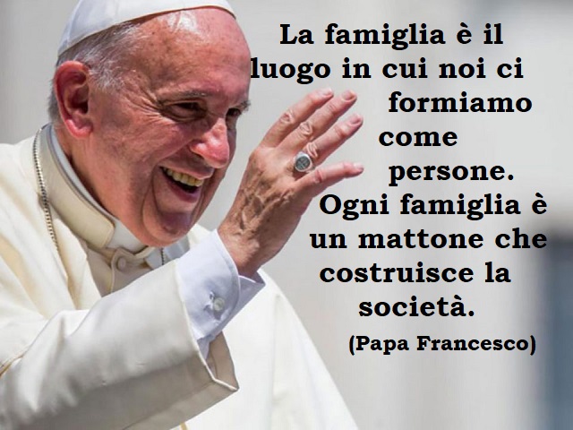frasi sulla famiglia papa francesco