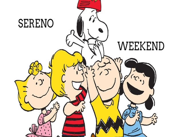 Buon weekend Snoopy