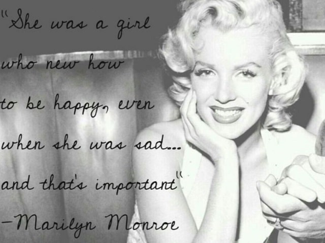 frasi Marilyn Monroe in inglese